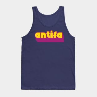 Antifa ///// Anti-Racism Design Tank Top